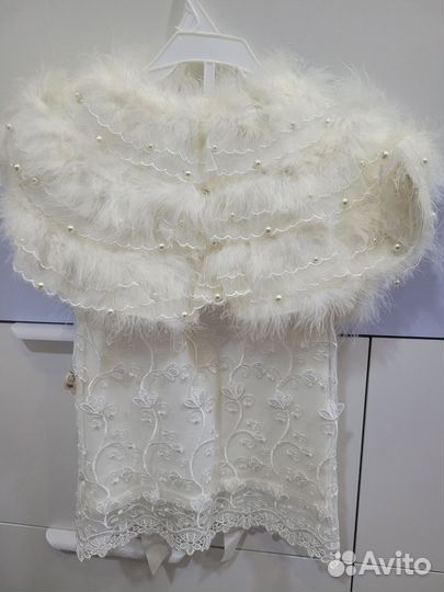 Детское нарядное платье 92