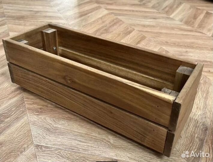 Ящик деревянный IKEA Стэрнанис для декора