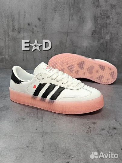 Кроссовки женские Adidas Samba Rose Valentine