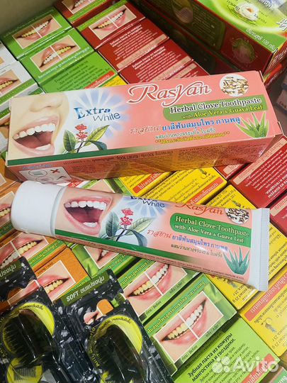 Тайская зубная паста Rasyan 100 ml