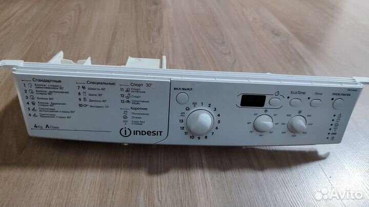 Панель управления indesit iwud4085
