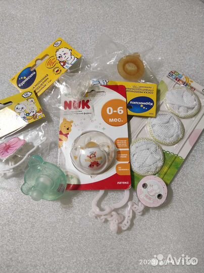 Соска nuk 0-6 мес., латекс