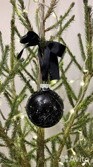 Стеклянные елочные шары