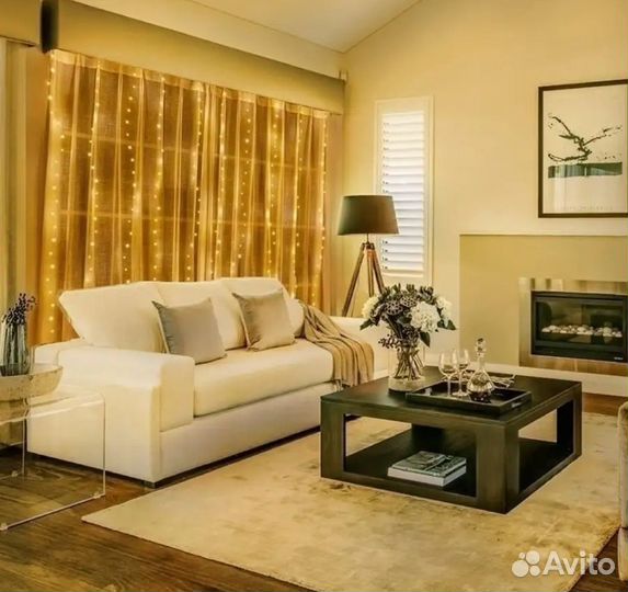 Гирлянда штора