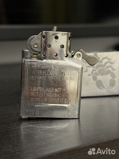 Зажигалка zippo scorpion оригинал