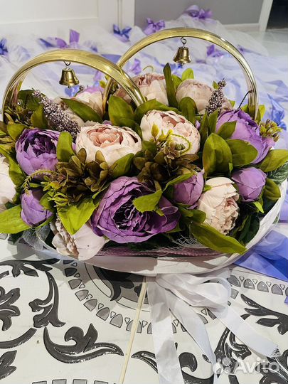 Свадебные украшения на автомобиль