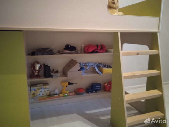 Детская кровать чердак