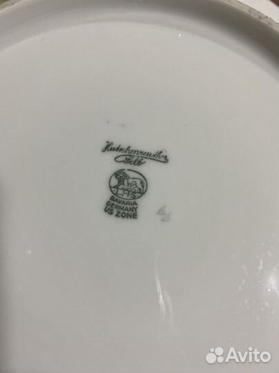 Антикварная тарелка