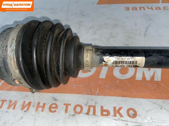 Привод перед. Volkswagen Touareg 2 2012 7P0407271C