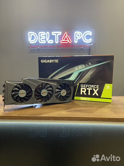 Видеокарта RTX 3080ti Gigabyte Eagle OC 12GB