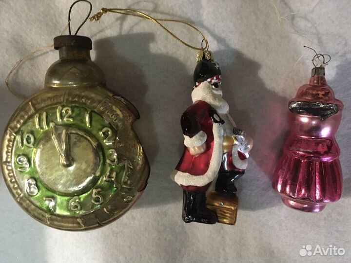 Елочные игрушки СССР в реставрацию