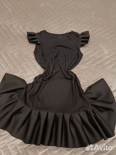Платье черное 44 р