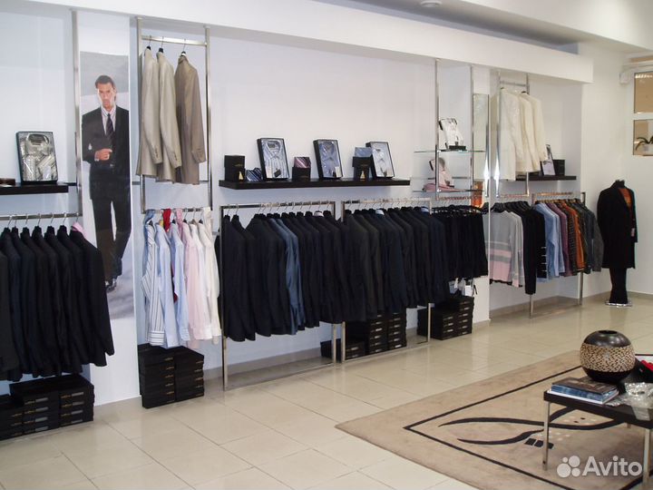 Торговое оборудование для магазина верхней одежды