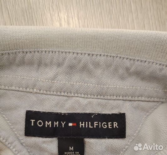 Рубашка поло tommy hilfiger оригинал