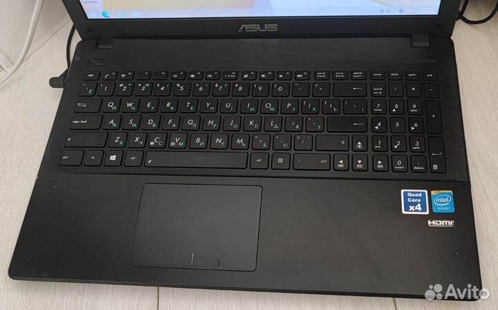 Asus x551m, 2 ядра, 4 Гб. 240 SSD