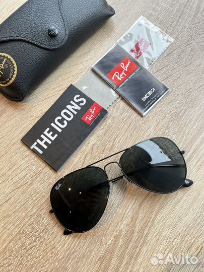 Очки ray ban aviator