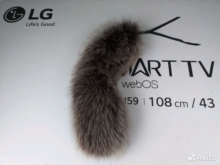 Сноуборд Хвост натуральный мех