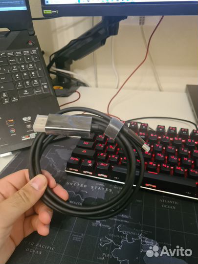 Кабель USB Type-C - DisplayPort