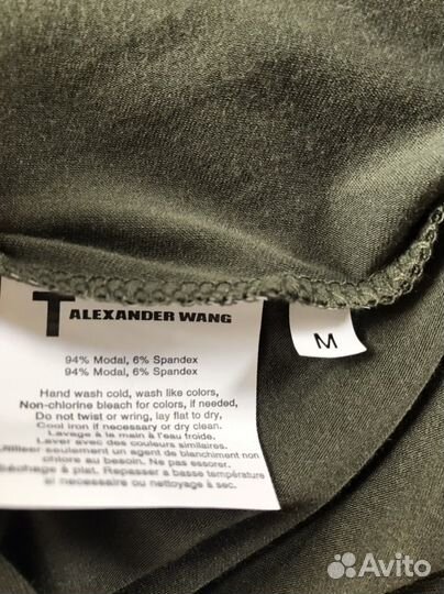 Оригинал Alexander Wang Платье