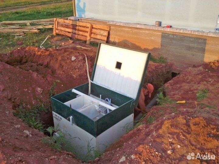 Септик Тополь 8 переливной