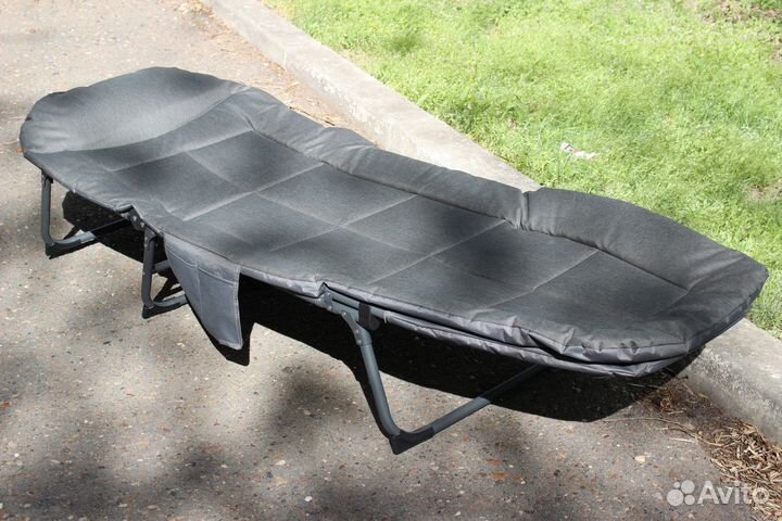 Раскладушка карповая для отдыха (до 120 кг)