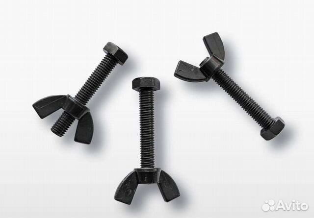 Болт с гайкой для металлоискателя