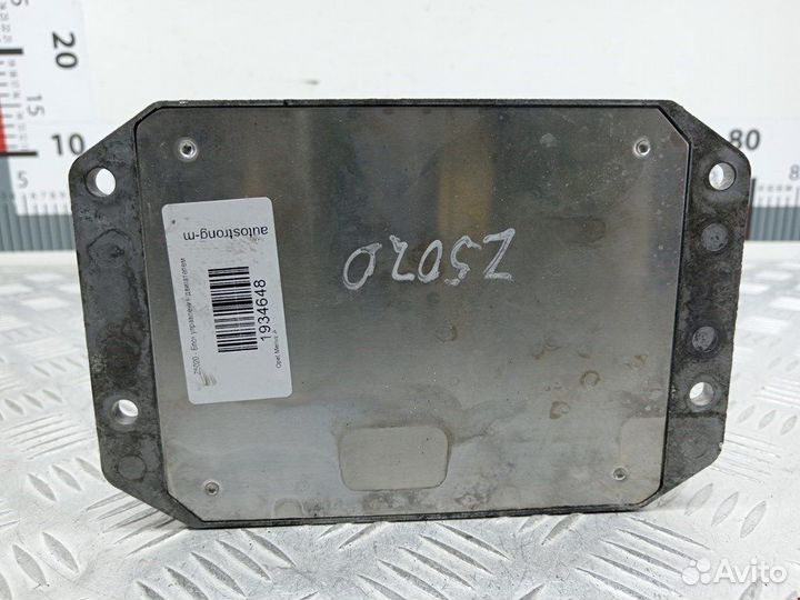 Блок управления двигателем Opel Meriva A