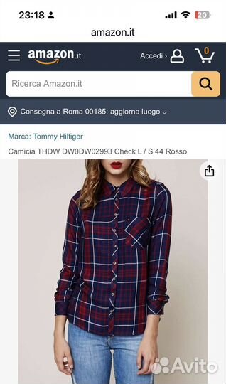 Tommy hilfiger S рубашка