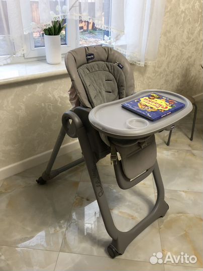 Стульчик для кормления chicco polly magic relax
