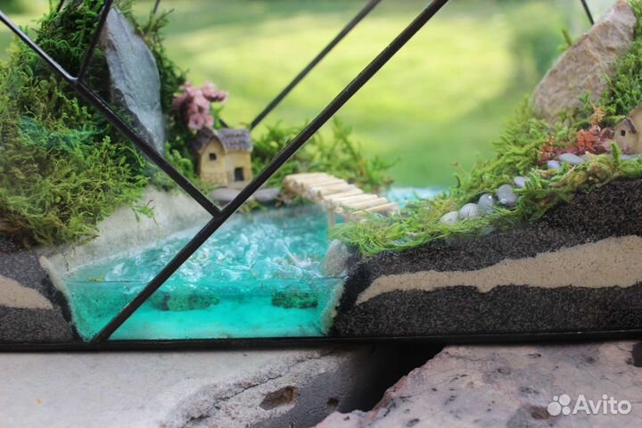 Моссариум горы. Декор