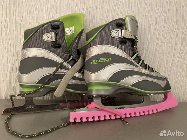 Коньки фигурные ссм