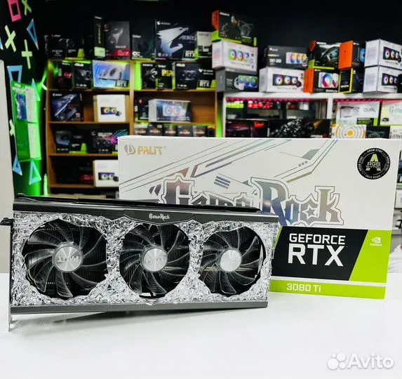 Видеокарта новая Palit GameRock RTX3080ti