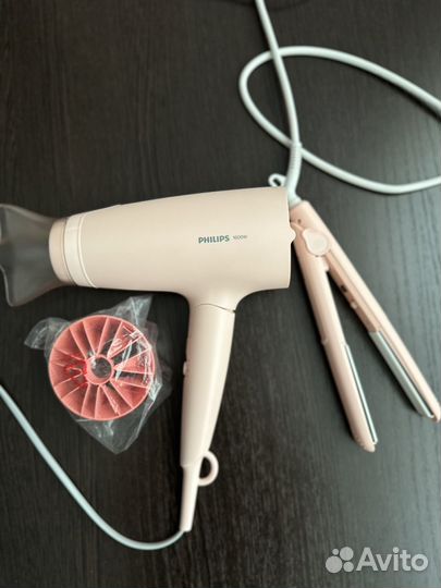 Фен+плойка philips