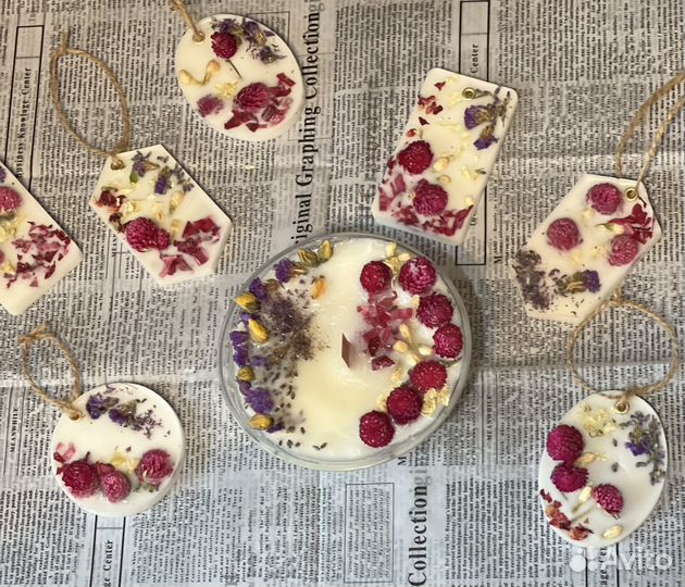 Массажные эко свечи в кокосе