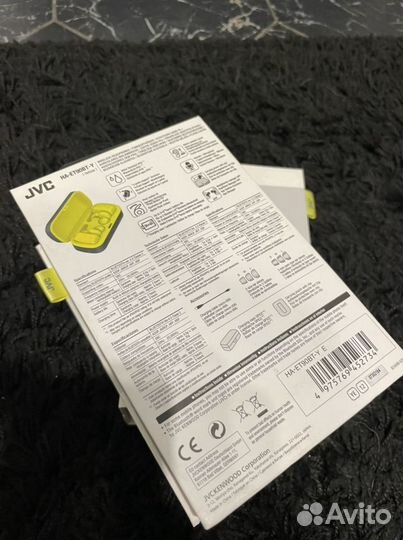 Спортивные беспроводные наушники JVC HA-ET90BT нов
