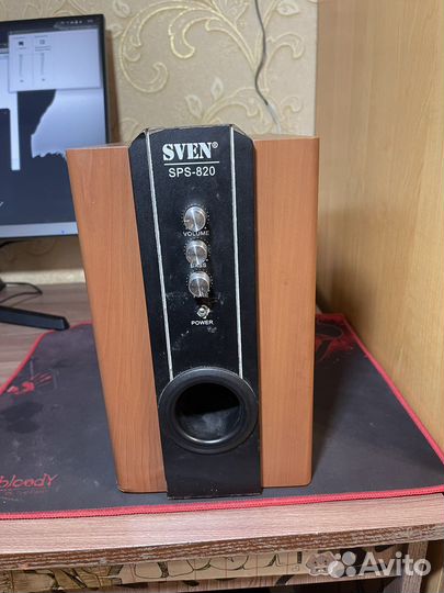 Сабвуфер sven SPS820 BBK 940s
