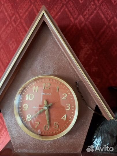Часы настольные молния СССР