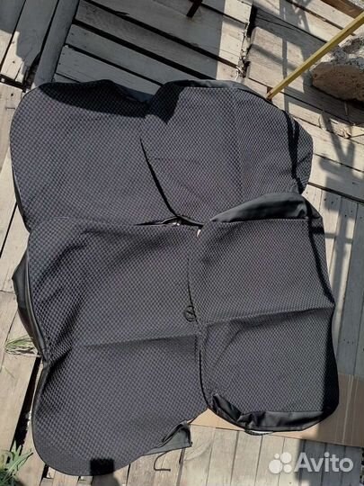 Чехлы на 2111,2112, приора х/б с 2007 по 2013