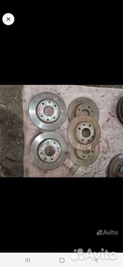 Peugeot 206 тормозгые диски