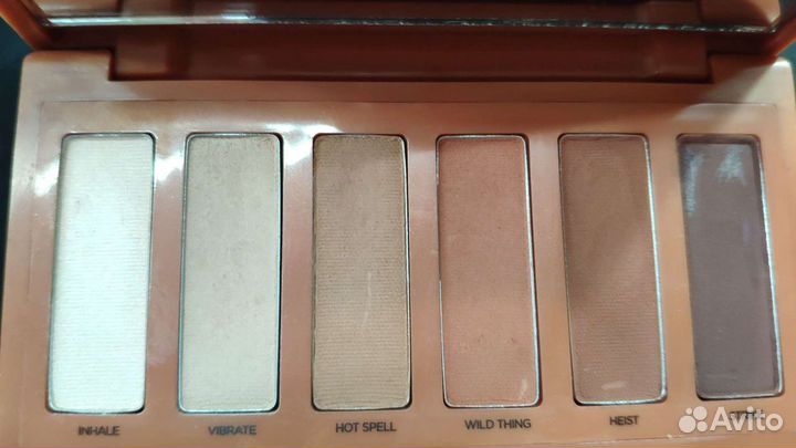 Тени для глаз Urban Decay naked petite heat