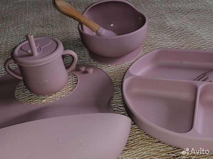 Детская посуда из пищевого силикона