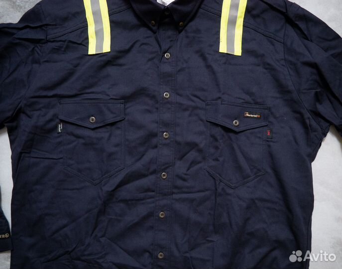 Workrite FR США 2XL негорючая рубашка новая