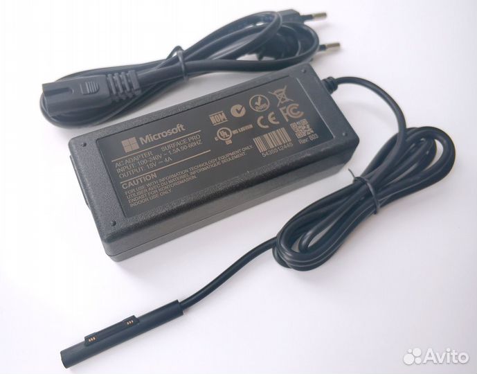 Блок питания Microsoft Surface Pro 3/4/5/6 15V 4A