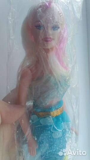 Красивая кукла Русалочка с аксессуарами