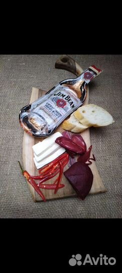 Тарелка из бутылки