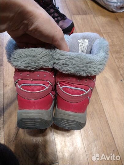 Зимние ботинки reima для девочки