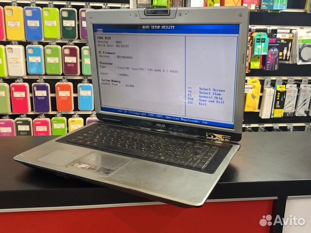 Ноутбук асус старый Z99L
