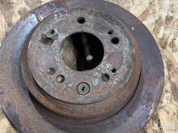 Honda accord 8 диск тормозной задний