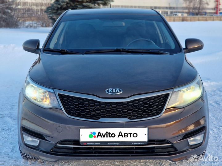 Kia Rio 1.6 МТ, 2017, 78 214 км