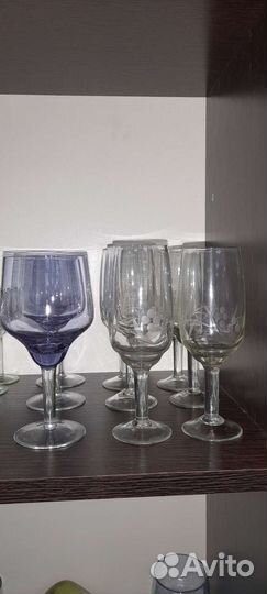 Хрустальные бокалы